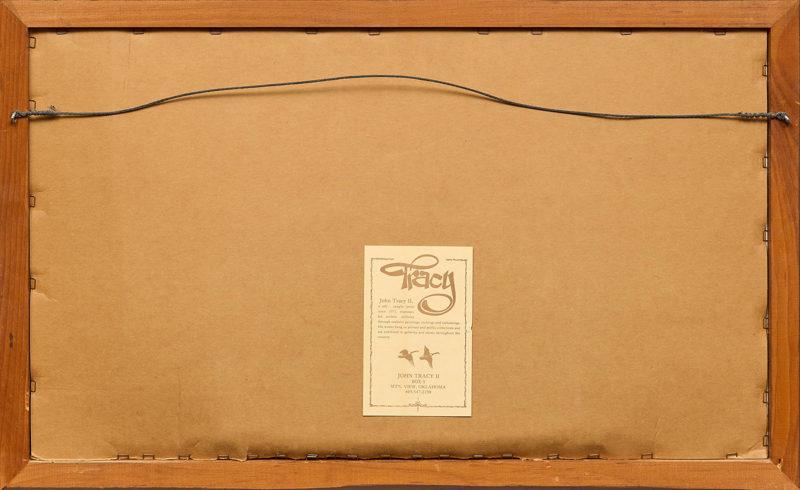 John Tracy, Teepee Painting with Feather - 4