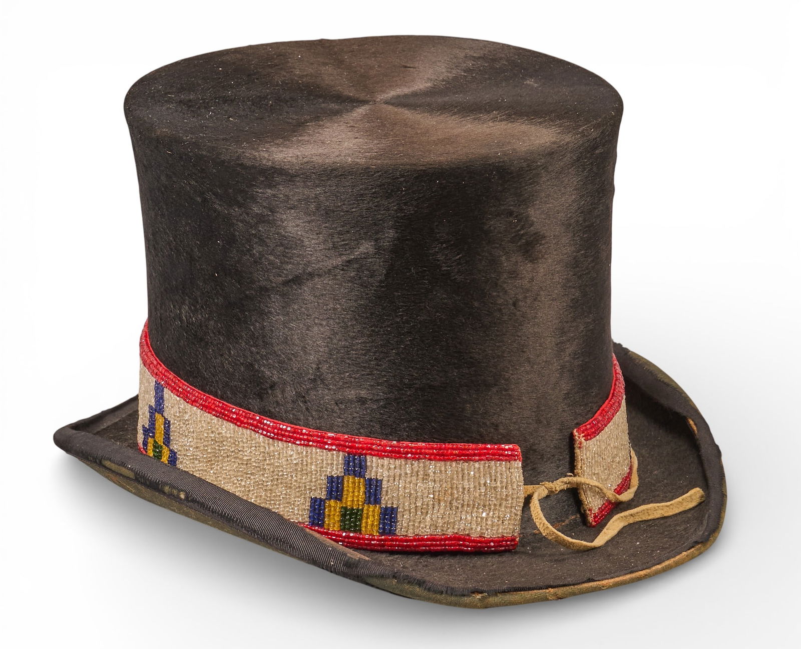 Native American Style Beaver Hat - 4