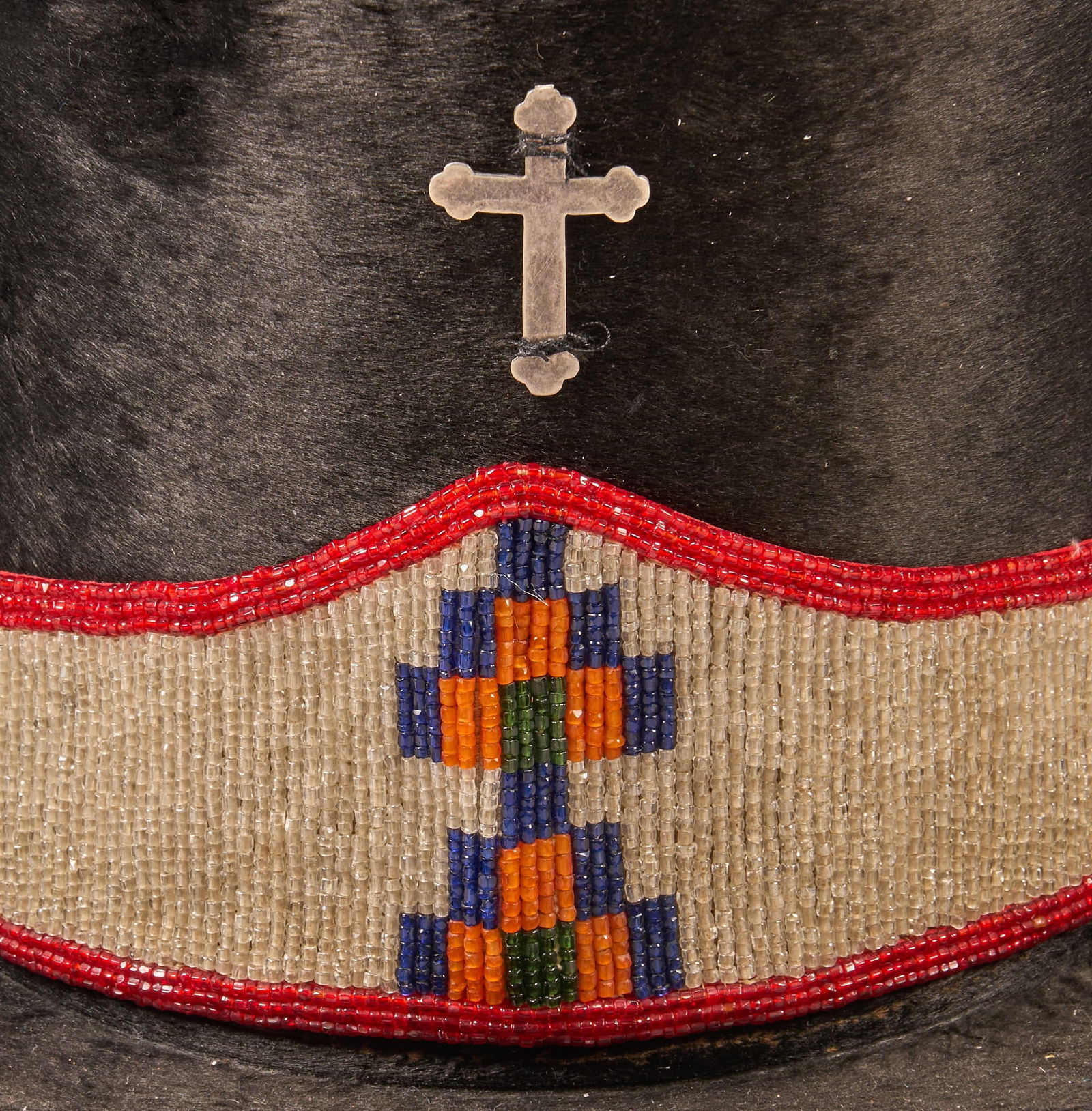 Native American Style Beaver Hat - 5