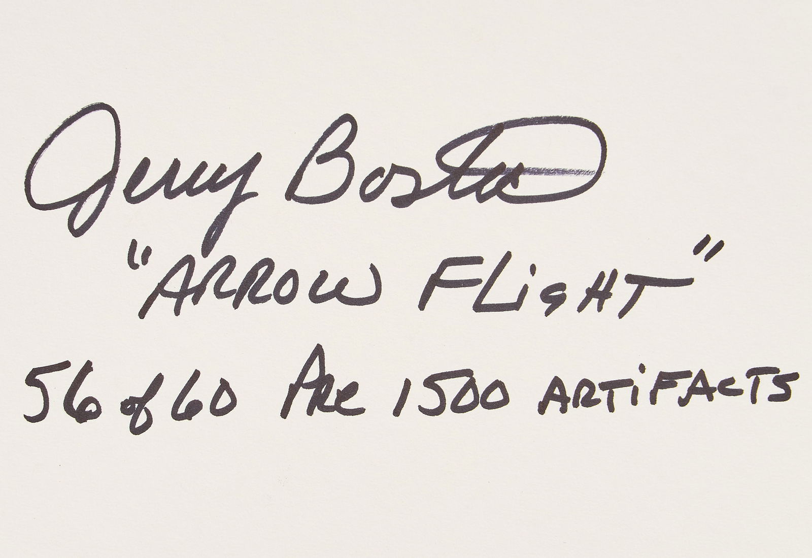 Arrowhead Display, "Arrow Flight" - 4