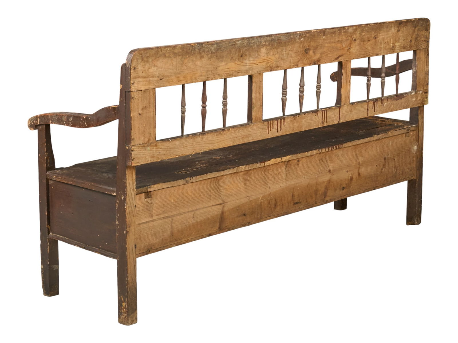 Rustic Storage Bench - 2