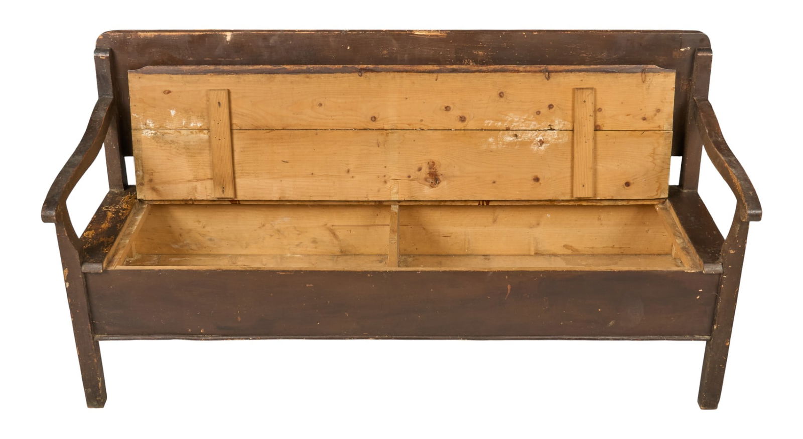 Rustic Storage Bench - 4