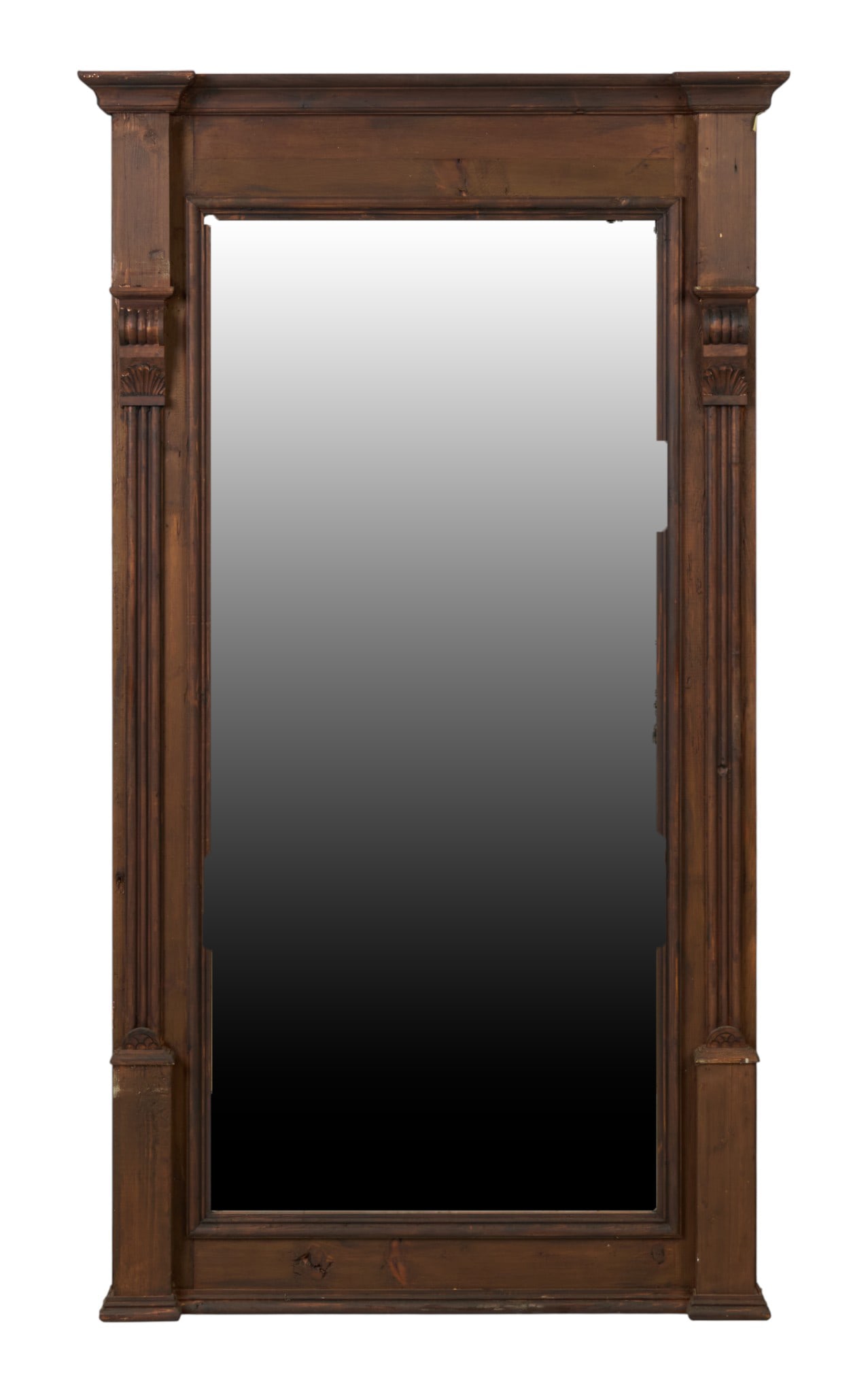 Rustic Painted Full Length Mirror: Rustic painted full length mirror height 77 in. x width 45 in. x depth 5.5 in