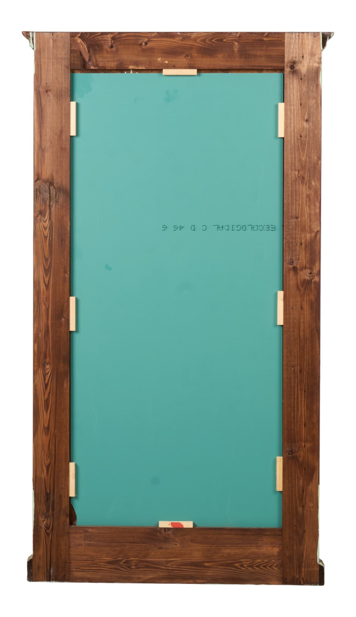 Rustic Painted Full Length Mirror - 2
