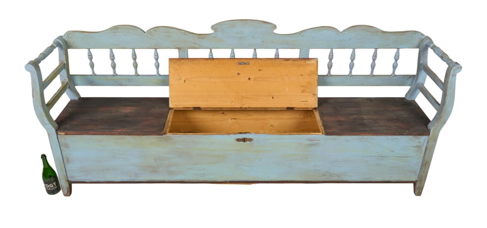 Rustic Storage Bench - 4