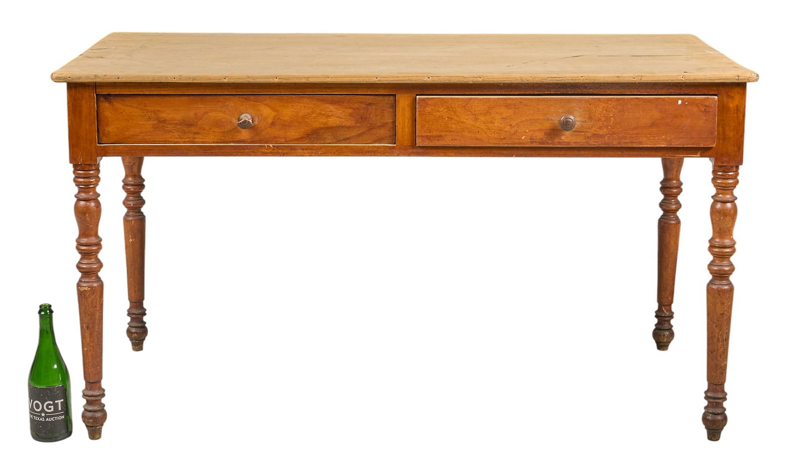 Rustic Turned Desk - 2