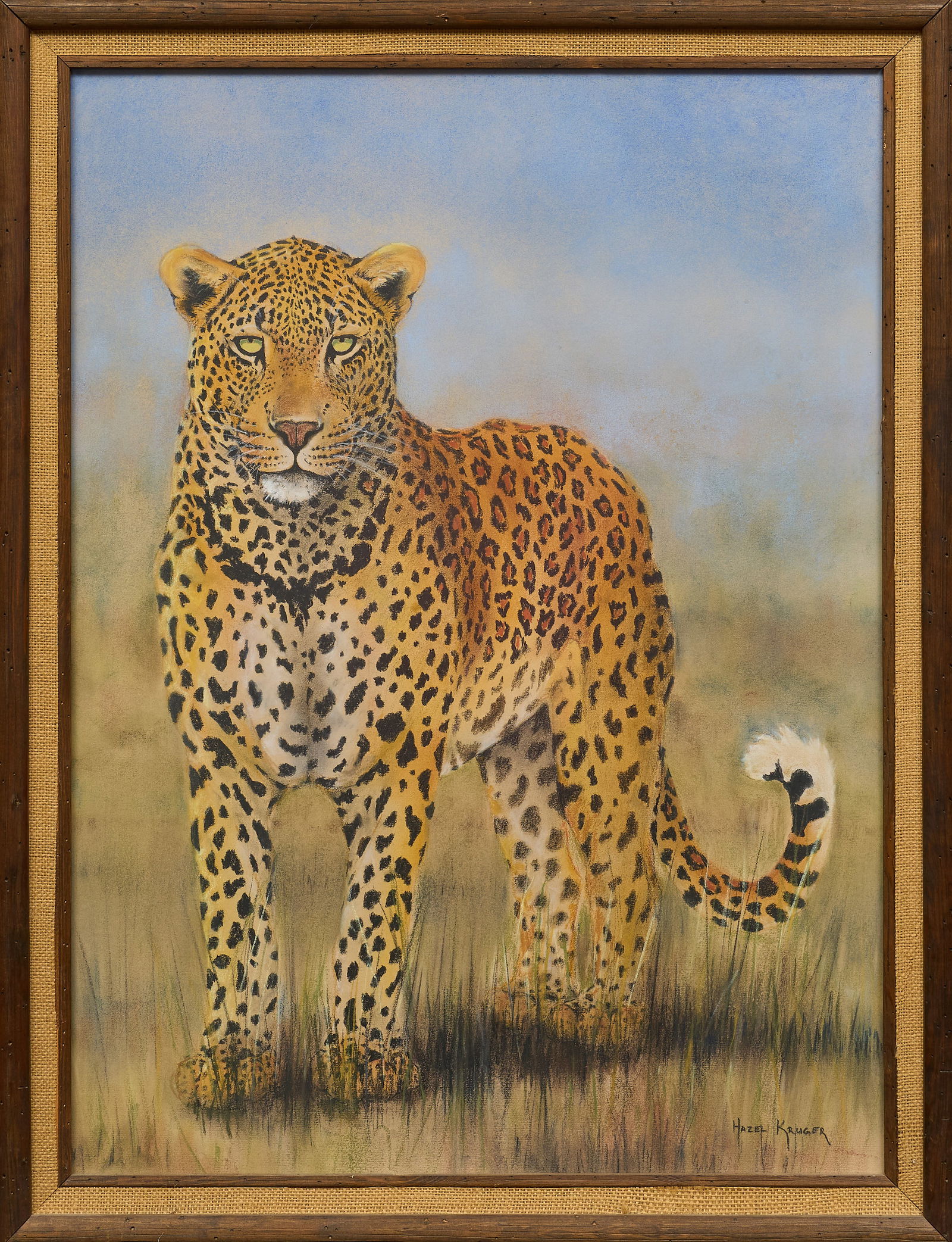 Hazel Kruger, Leopard Portrait - 2