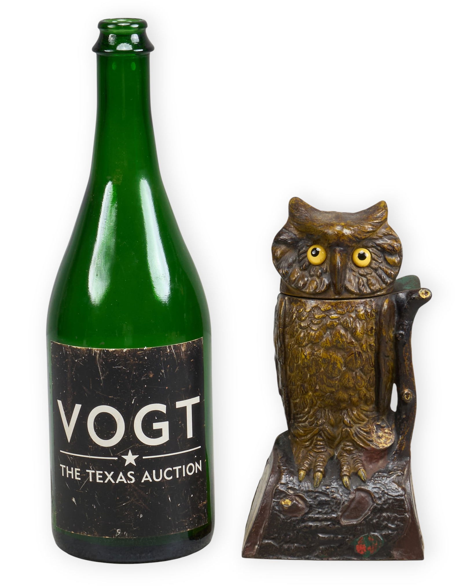 "Owls Turn Head" Coin Bank - 2