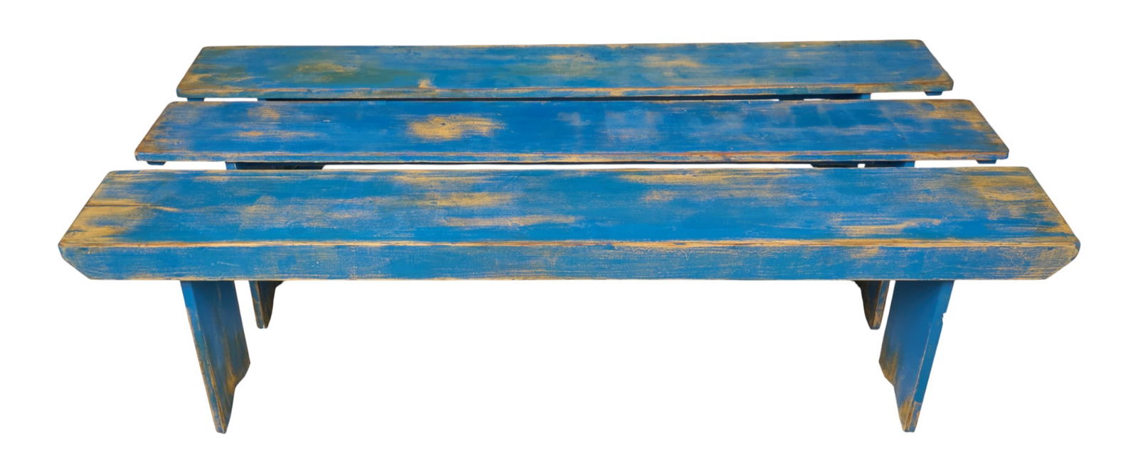 (3) Rustic Benches - 3