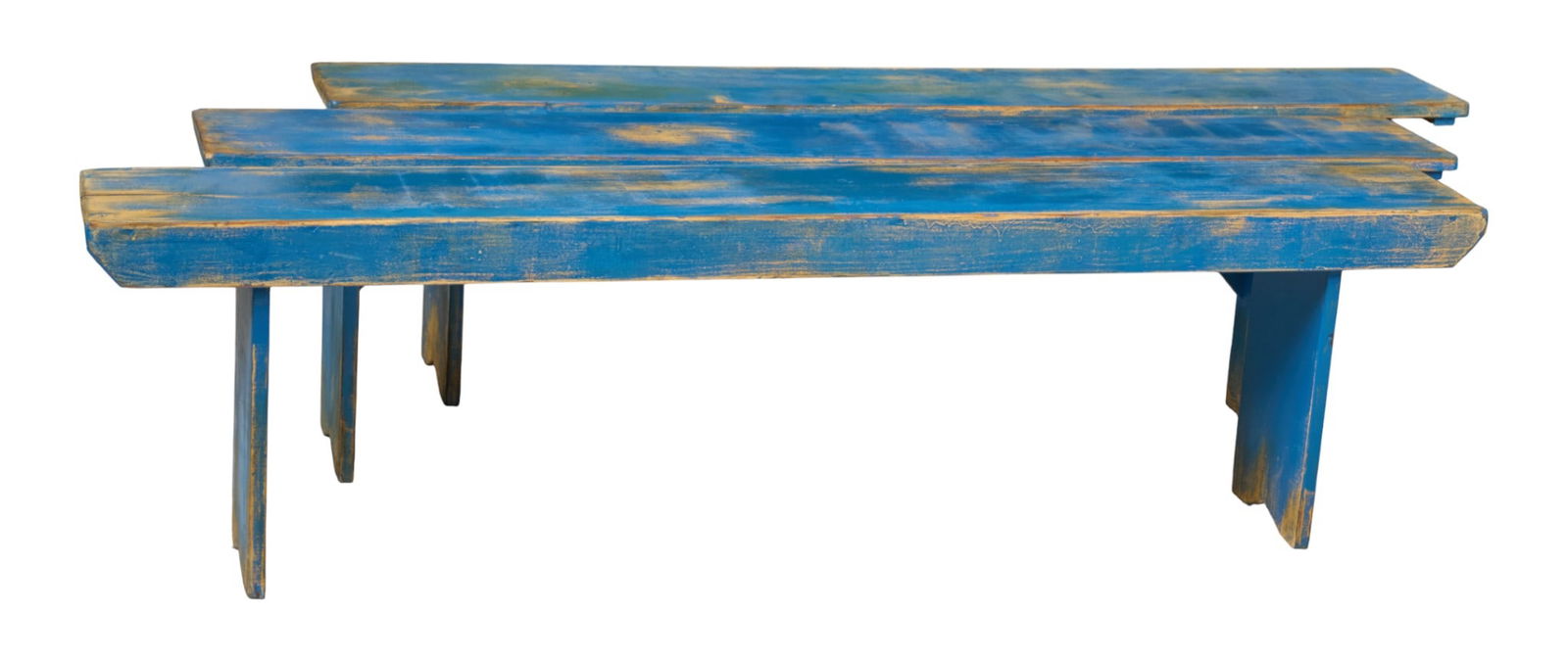 (3) Rustic Benches - 4