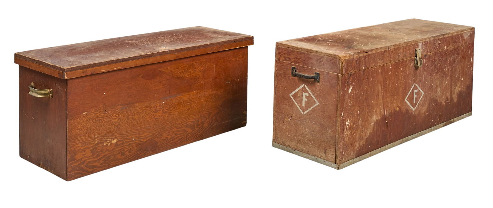 (2) Wooden Chests (1 of 5)