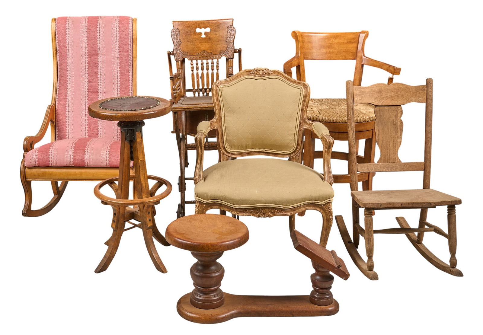 (7) Vintage Chairs (1 of 4)
