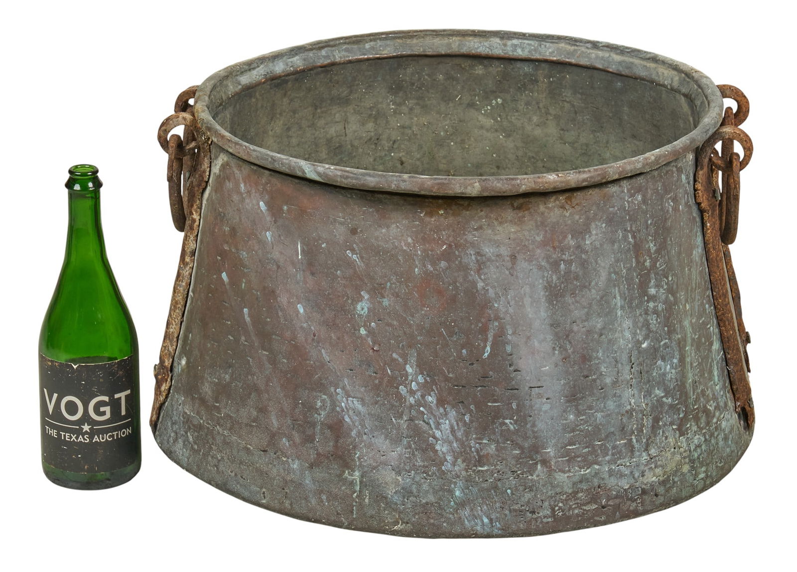 Large Copper Cauldron - 2