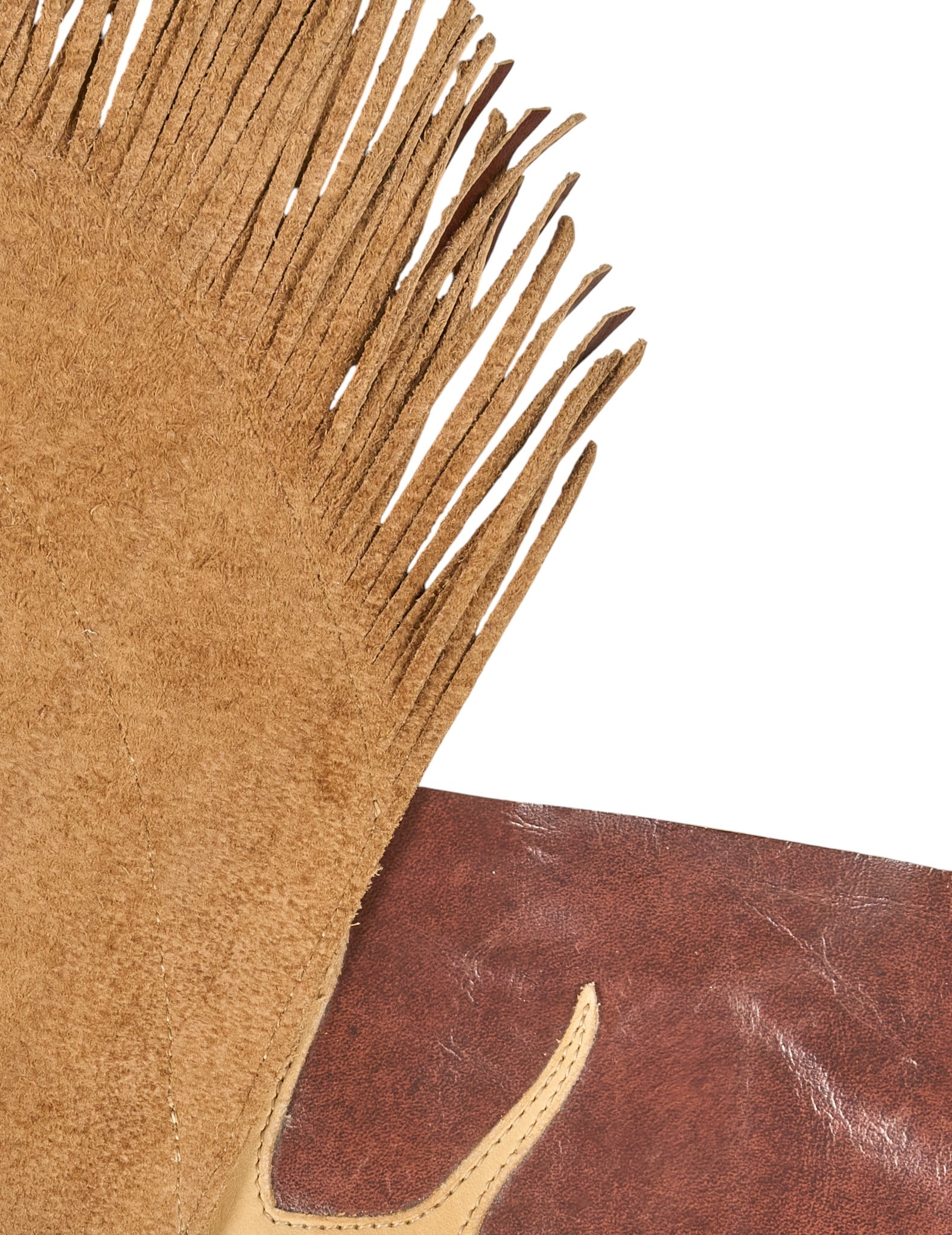 Ranch Style Leather Table Runner - 3