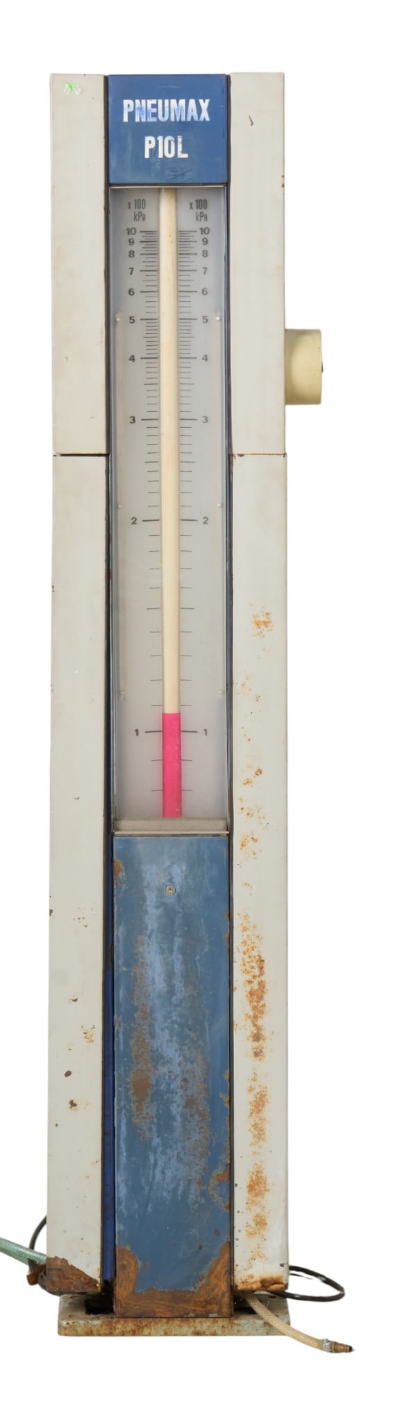 Pneumax PSL Column Indicator: Pneumax PSL column indicator with vertical scale and a float indicatorheight 64 in. x width 12 in. x depth 3 in. 