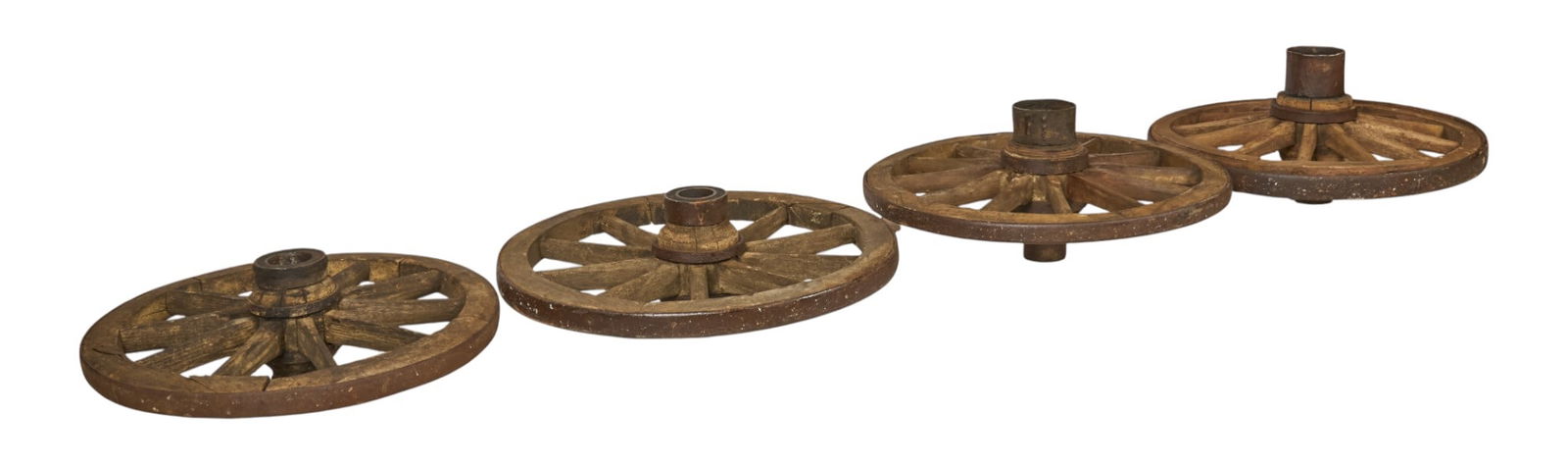 (4) Wagon Wheels - 3