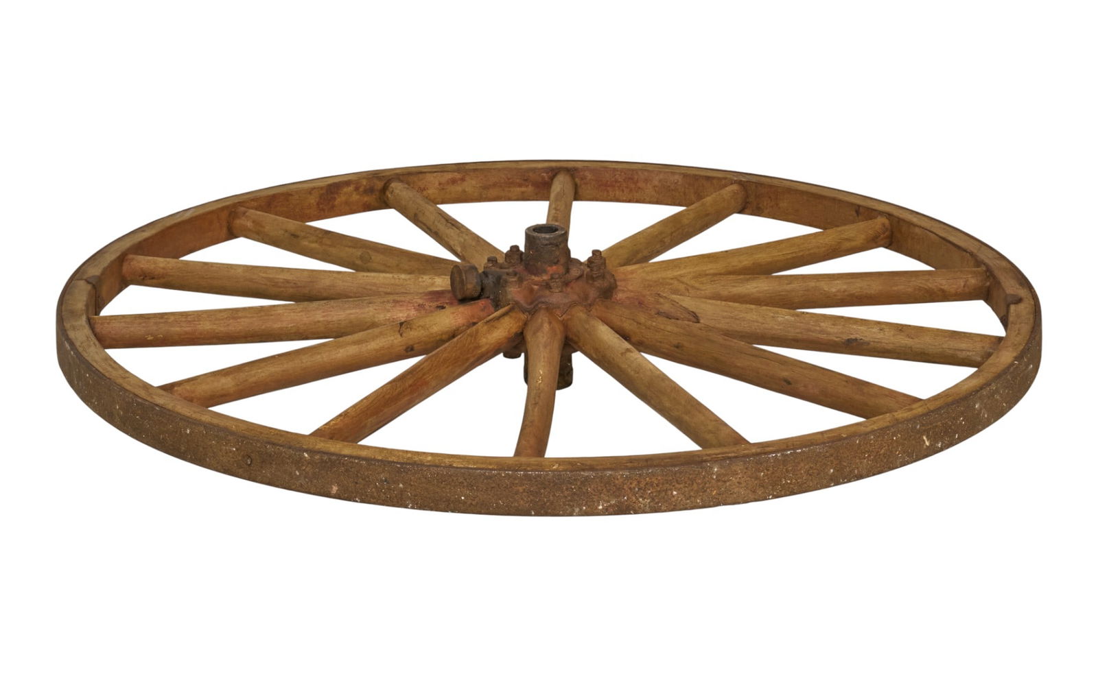 Rustic 4 Ft. Wagon Wheel - 2