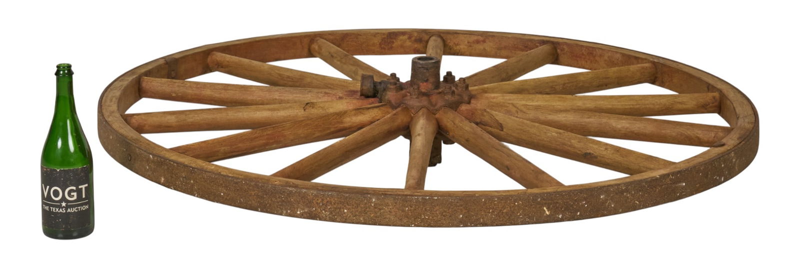 Rustic 4 Ft. Wagon Wheel - 3