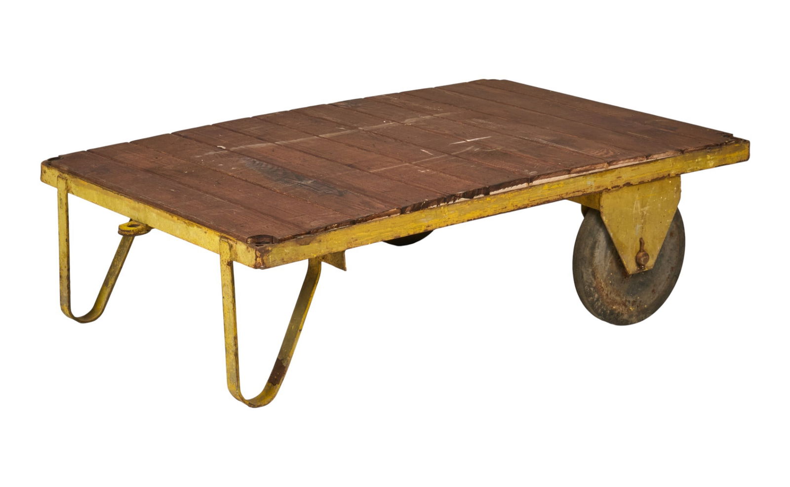 Industrial Platform Cart Table - 4