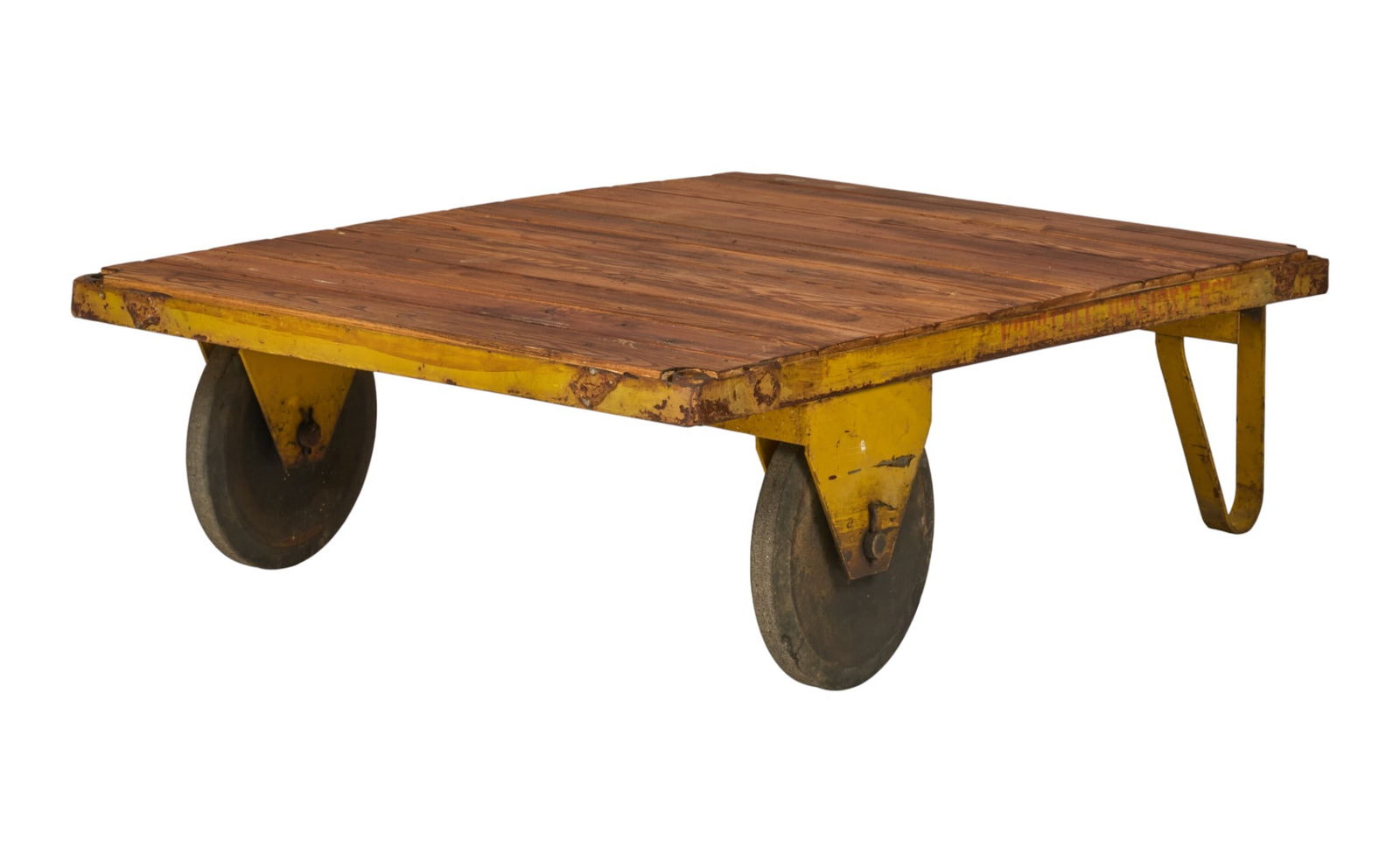 Industrial Platform Cart Table (1 of 5)
