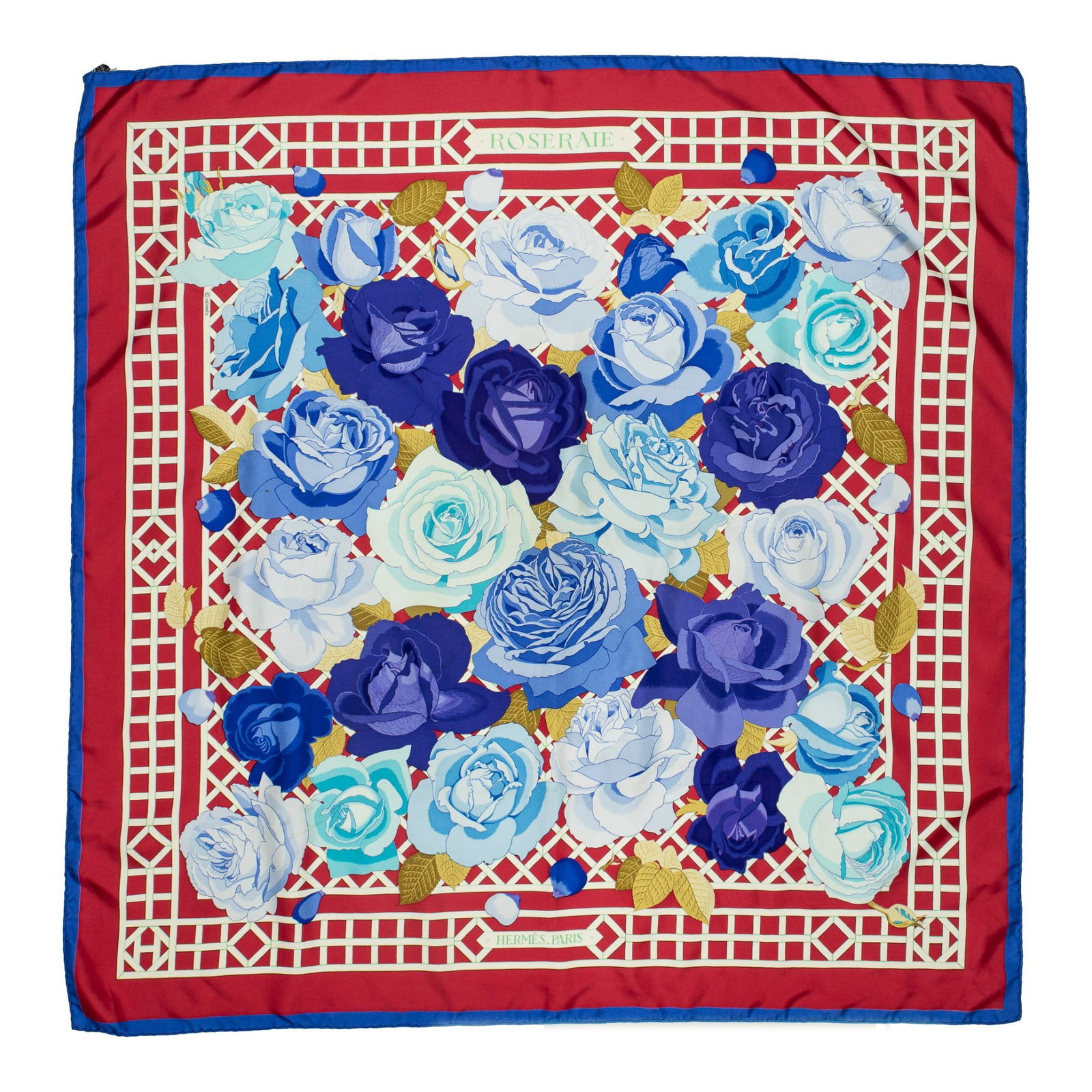 Hermes Roseraie Silk Scarf (1 of 5)