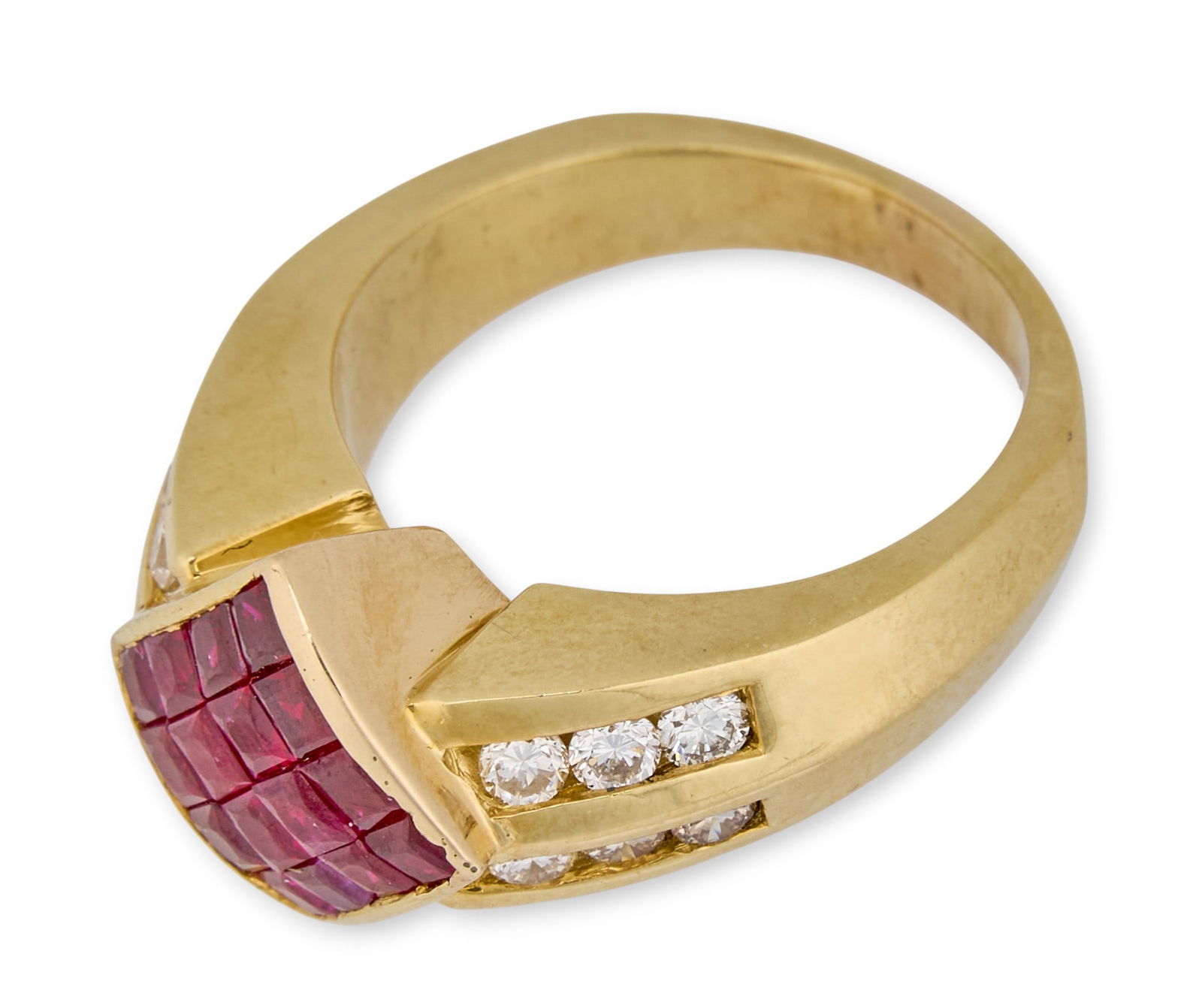 18K Ruby & Diamond Ring - 2