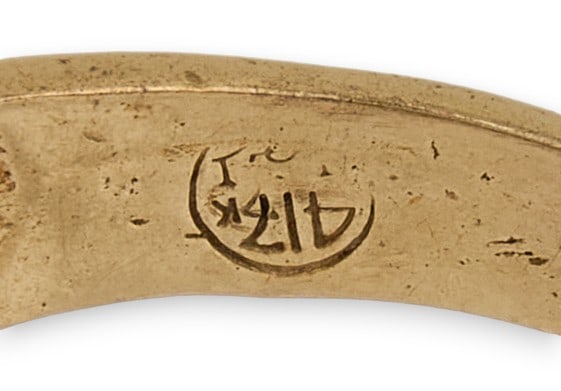 10K Ruby & CZ Ring - 4