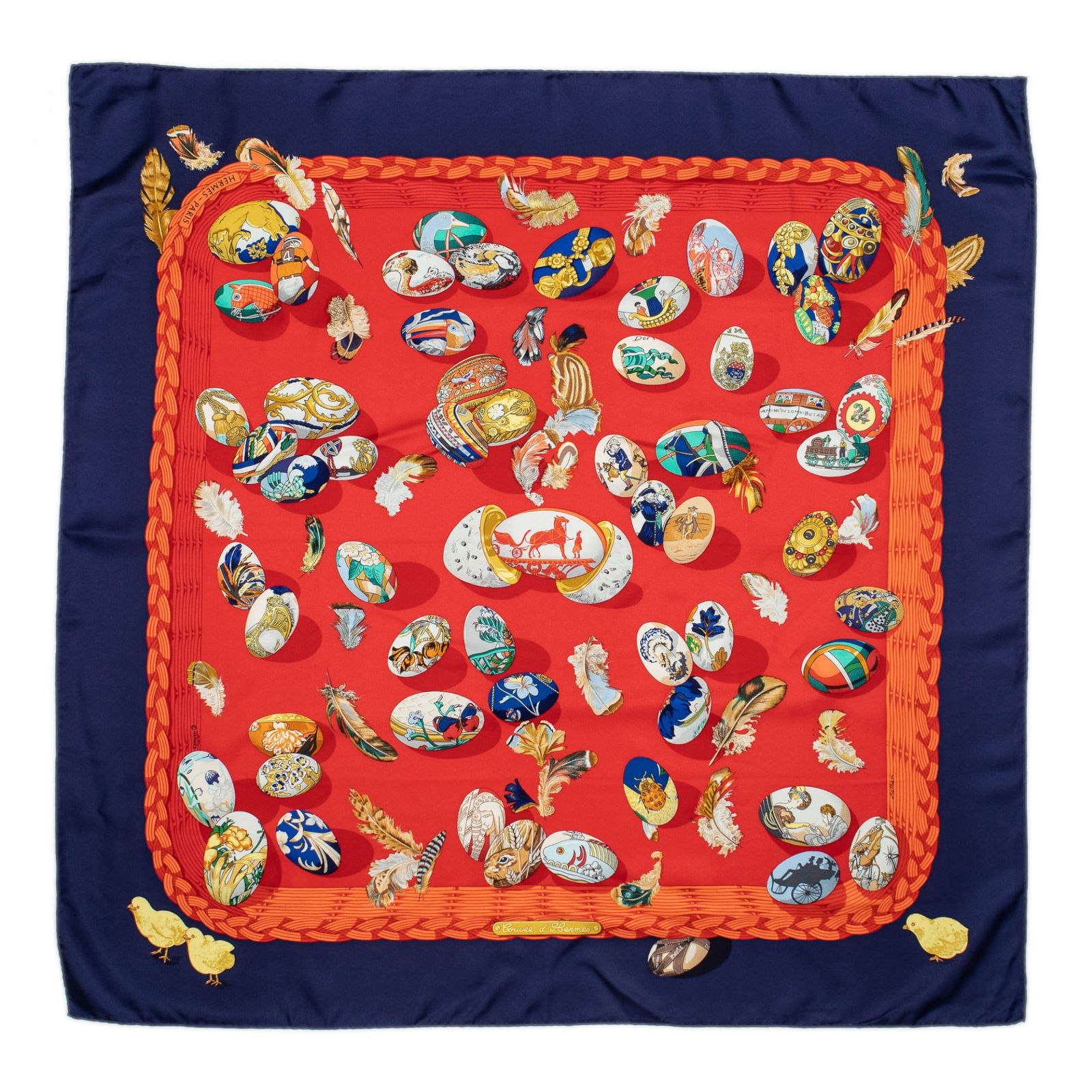 Hermes Couvee d’Hermes Silk Scarf (1 of 5)