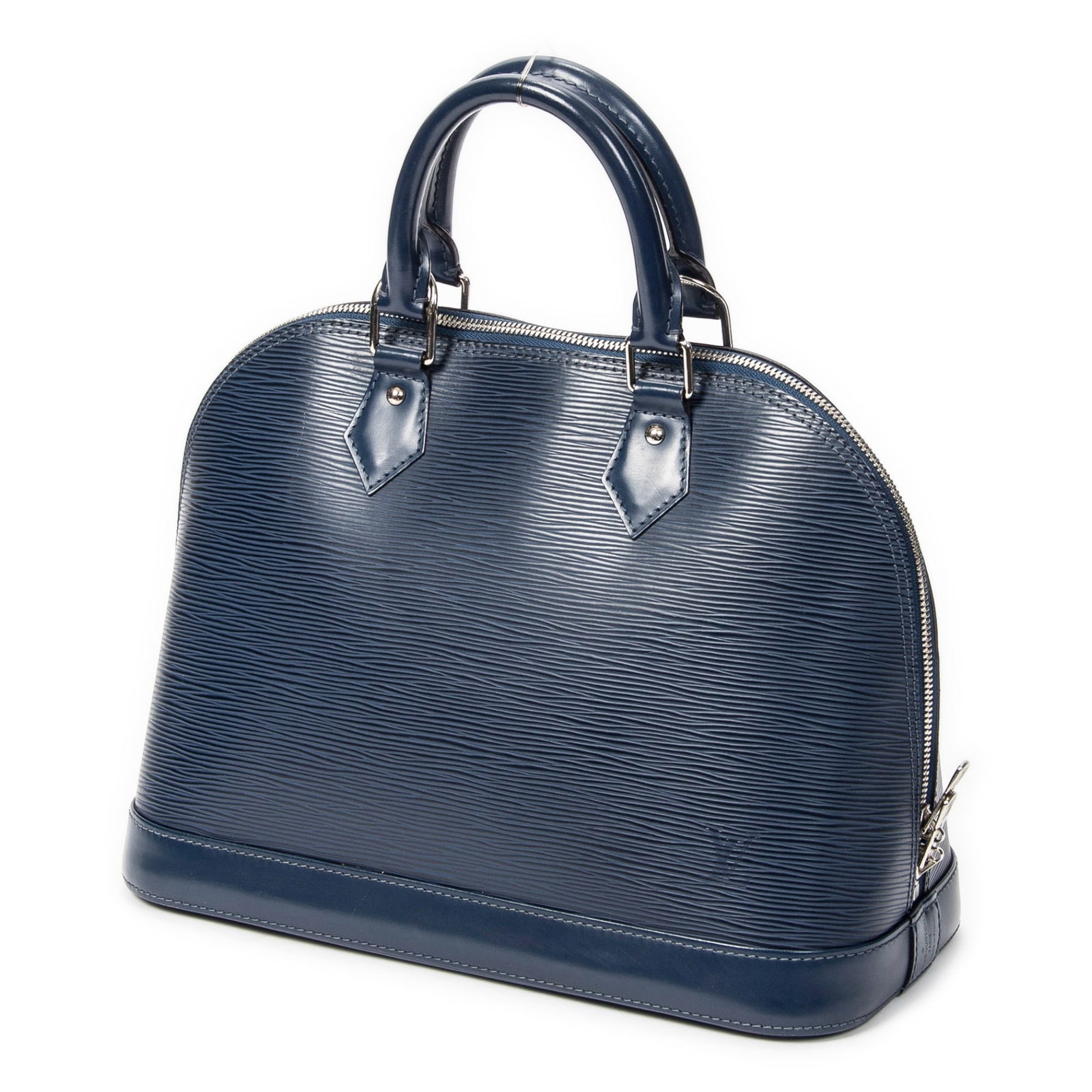 14K Diamond & Sapphire Earrings: Pair of 14K white gold earrings, each designed in a floral motif and set with oval-cut sapphires forming the petals, centered by round diamond accents, marked “14K” Total weight: 3.1