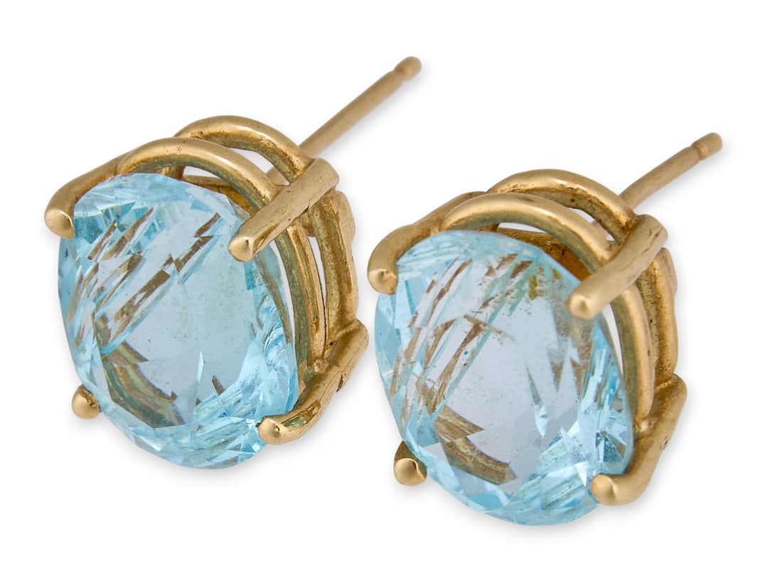 14K Aquamarine Earrings (1 of 5)