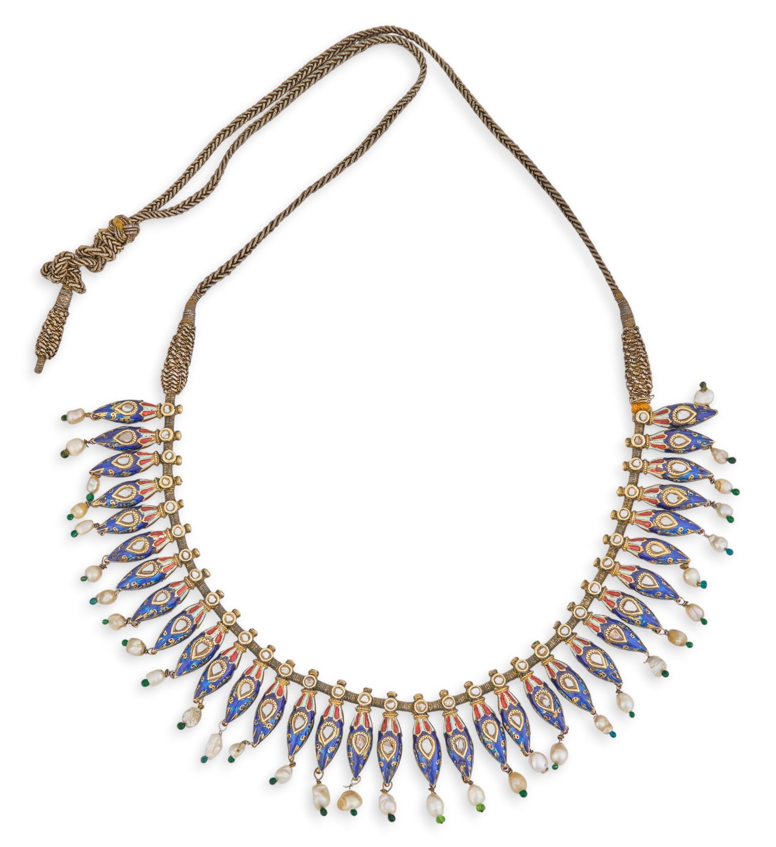 Antique 20K Indian Seed Pearl Necklace (1 of 4)