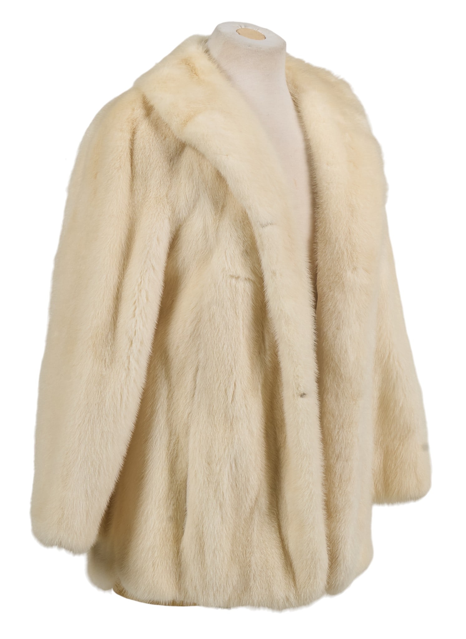 Vintage Koslow's White Mink Fur Jacket (1 of 6)
