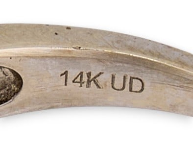 14K Diamond Ring - 4