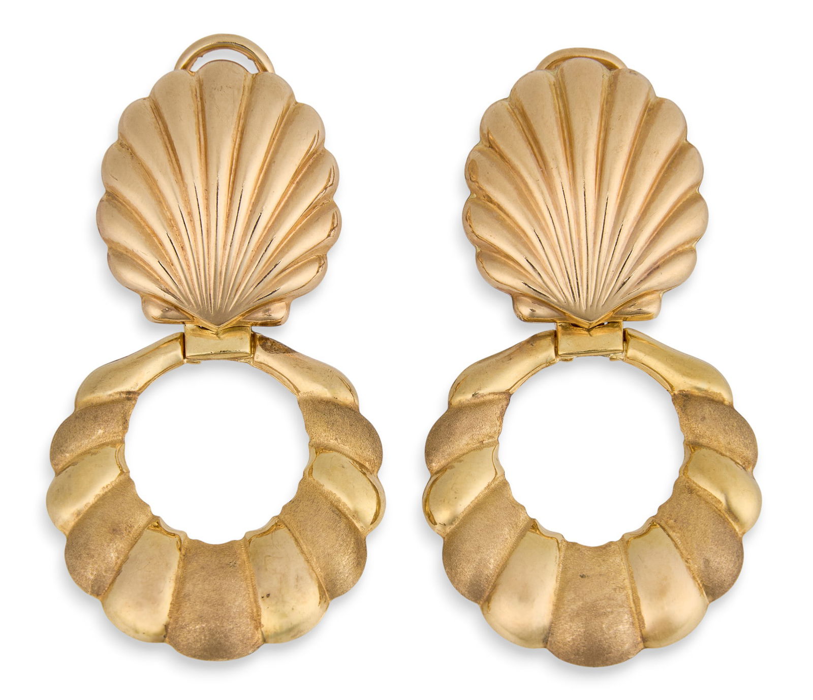 14K Shell Earrings (1 of 4)