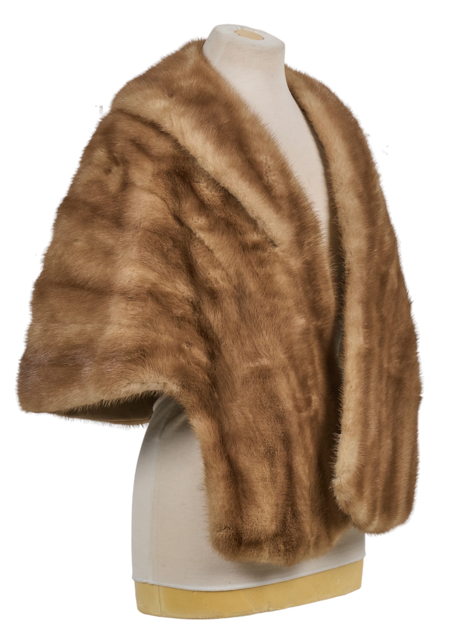 Vintage Mink Shawl (1 of 5)