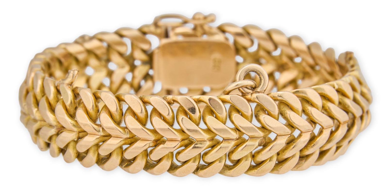 18K Gold Link Bracelet (1 of 5)