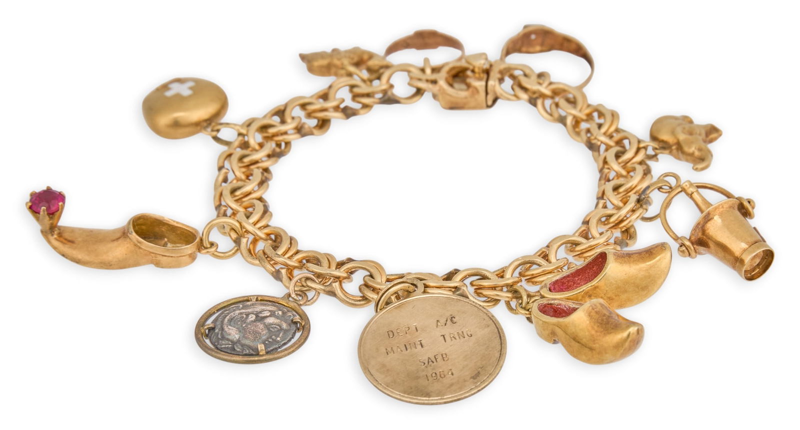 14K Yellow Gold Charm Bracelet (1 of 7)