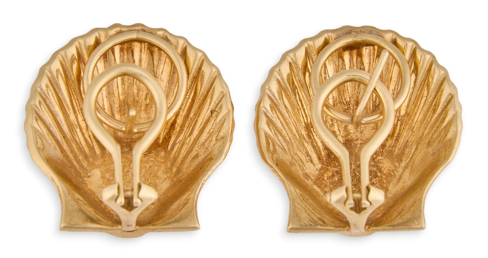 14K Shell Earrings - 2
