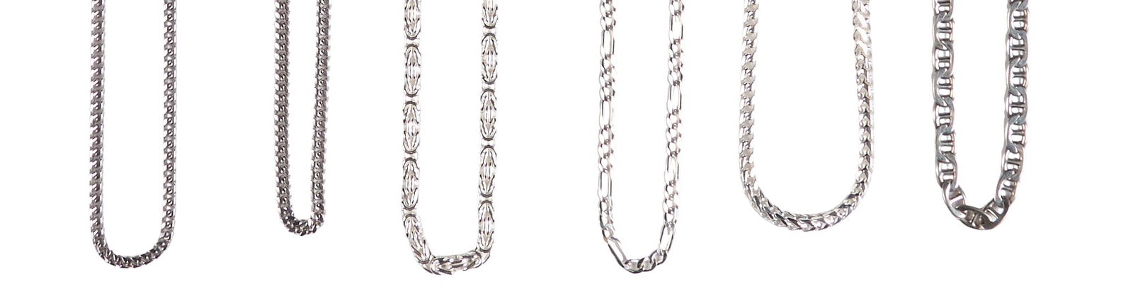 (6) Sterling Silver Chains - 4