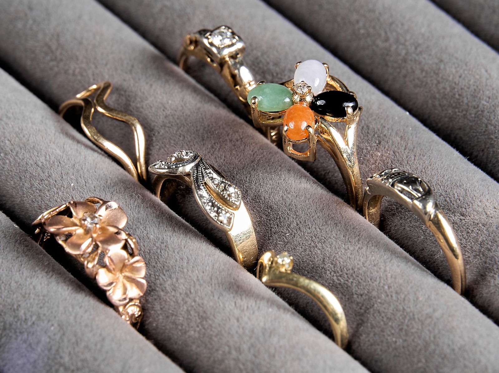 (7) Assorted 14K Rings - 3