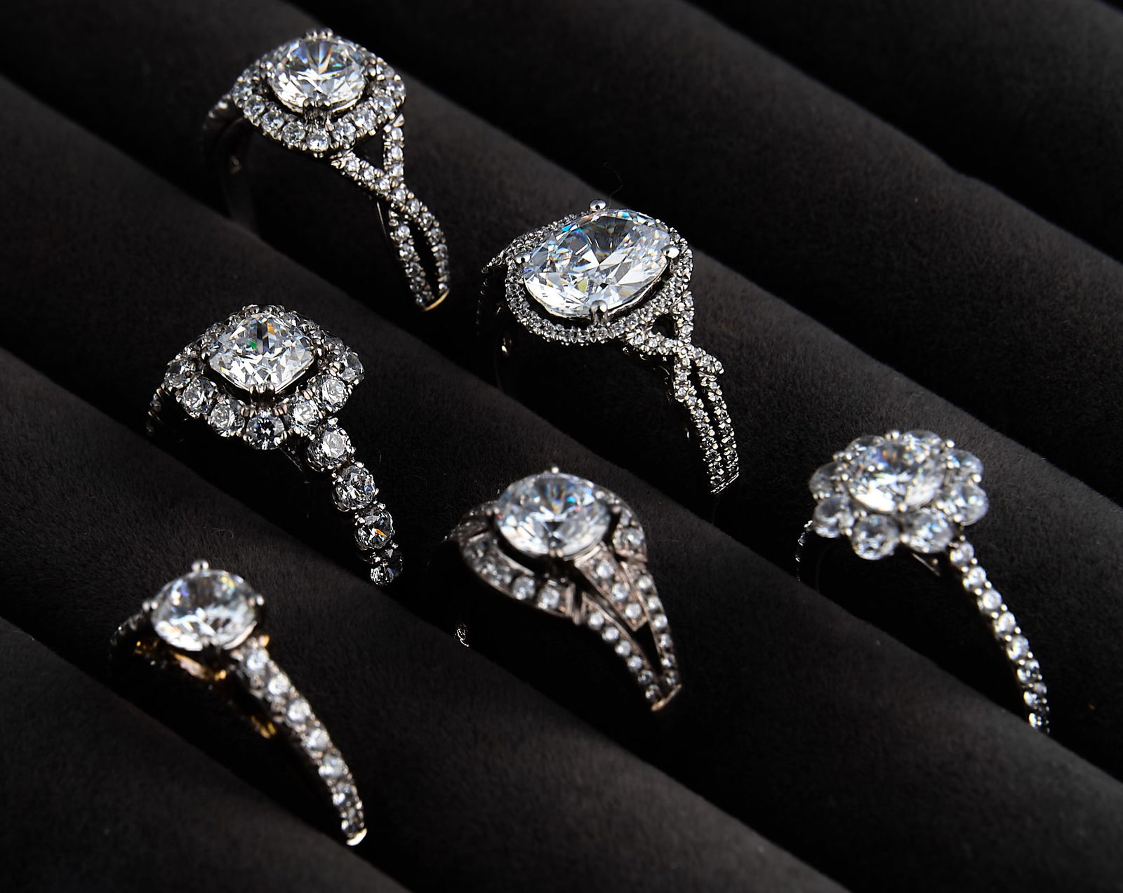 (6) Engagement Ring Settings - 3