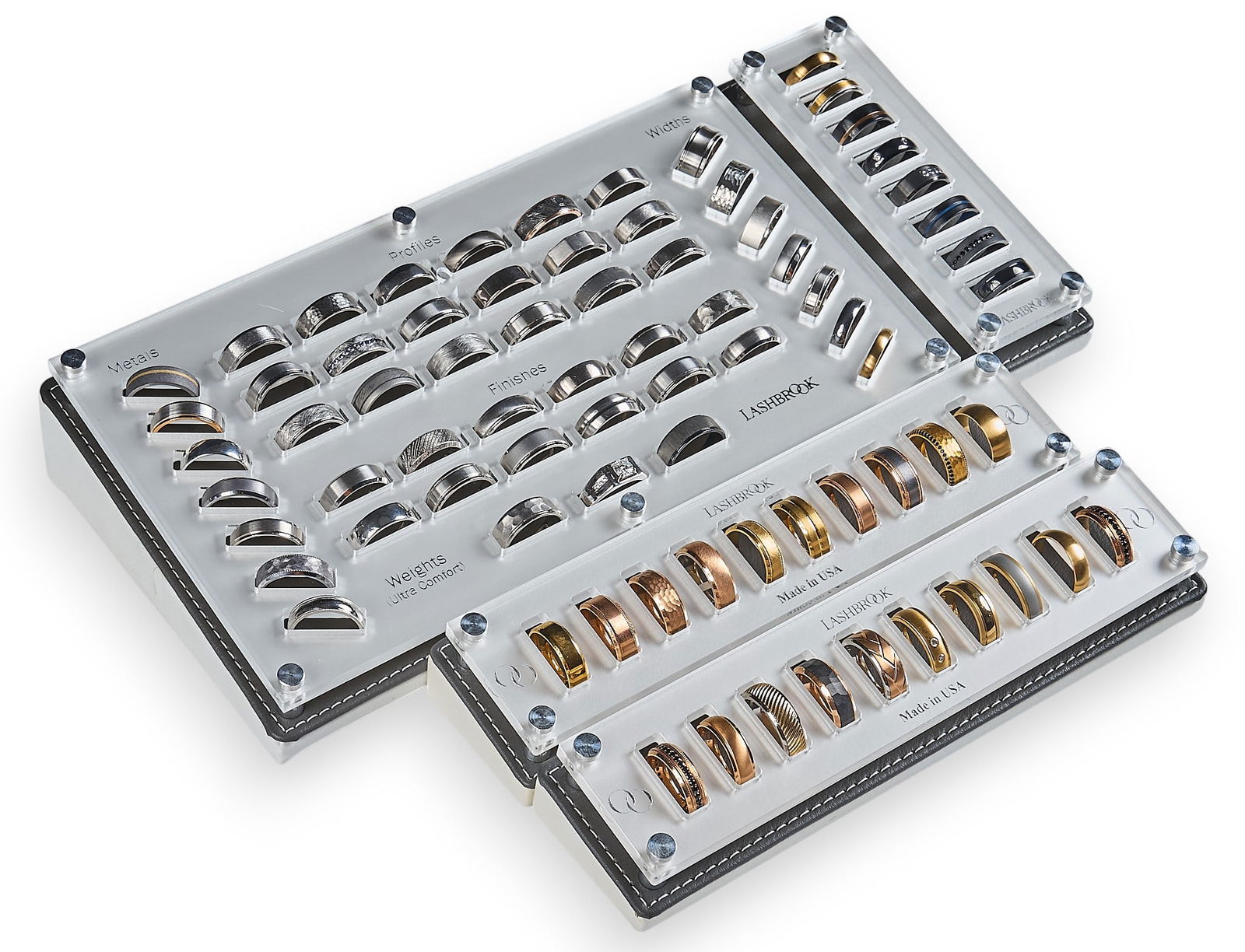 Large Lot of Jeweler's Sample Rings (1 of 5)