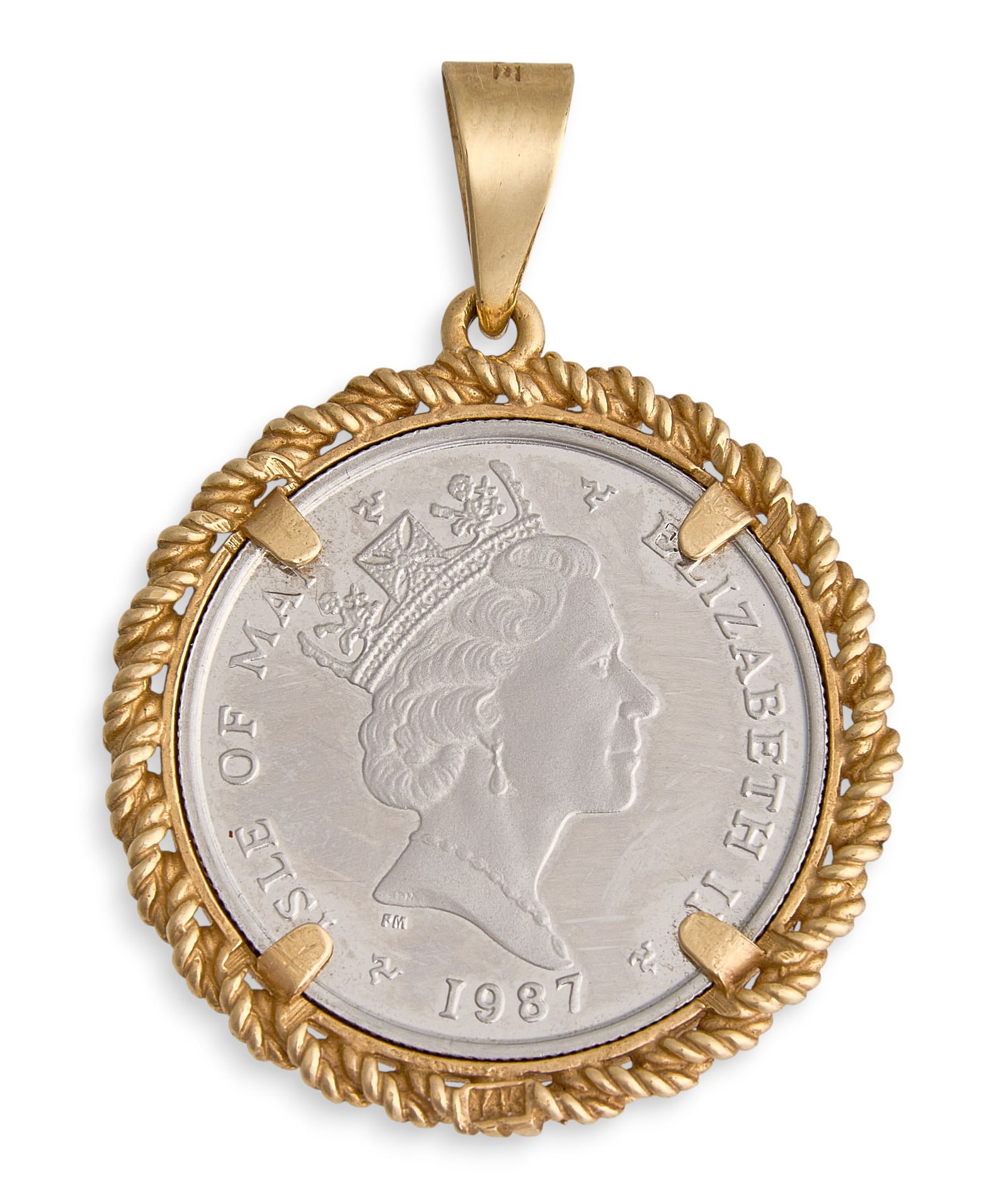 Elizabeth II Coin Pendant (1 of 3)