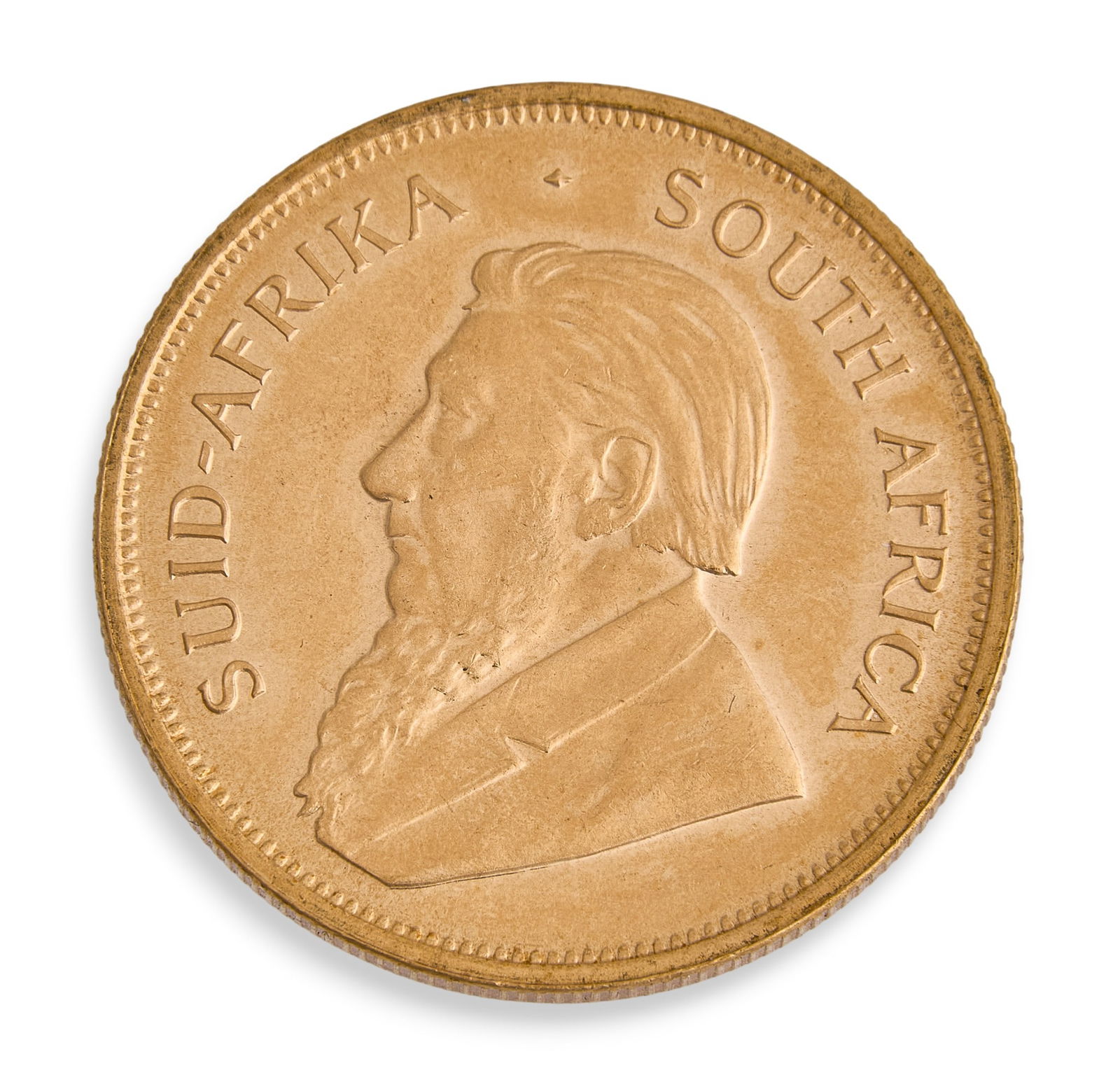 1979 South African Krugerrand Gold Coin: 1979 South African Krugerrand gold coin, one ounce fine gold Provenance: Property from a home in San Antonio, Texas