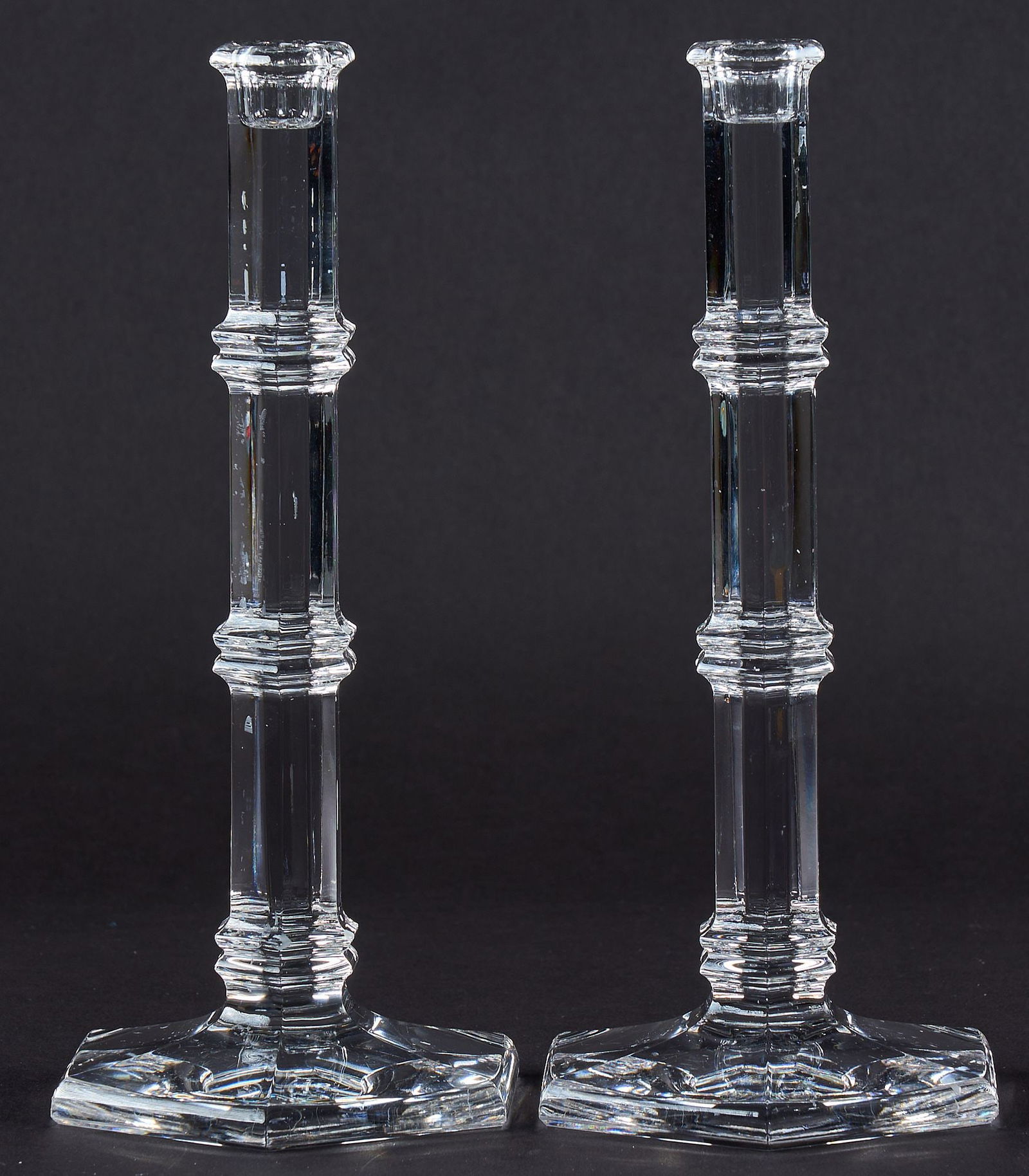 Pair of Tiffany & Co. Crystal Candlesticks (1 of 5)