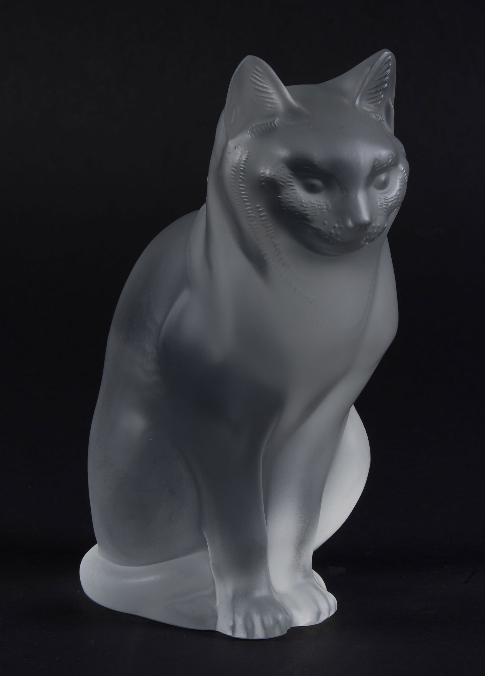 Lalique Crystal Cat (1 of 5)