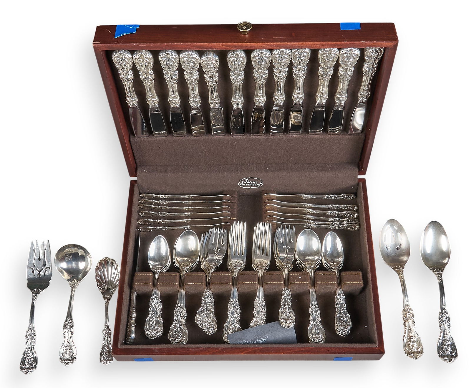 Reed & Barton "Francis I" Sterling Silver 78pc Flatware Set (1 of 5)