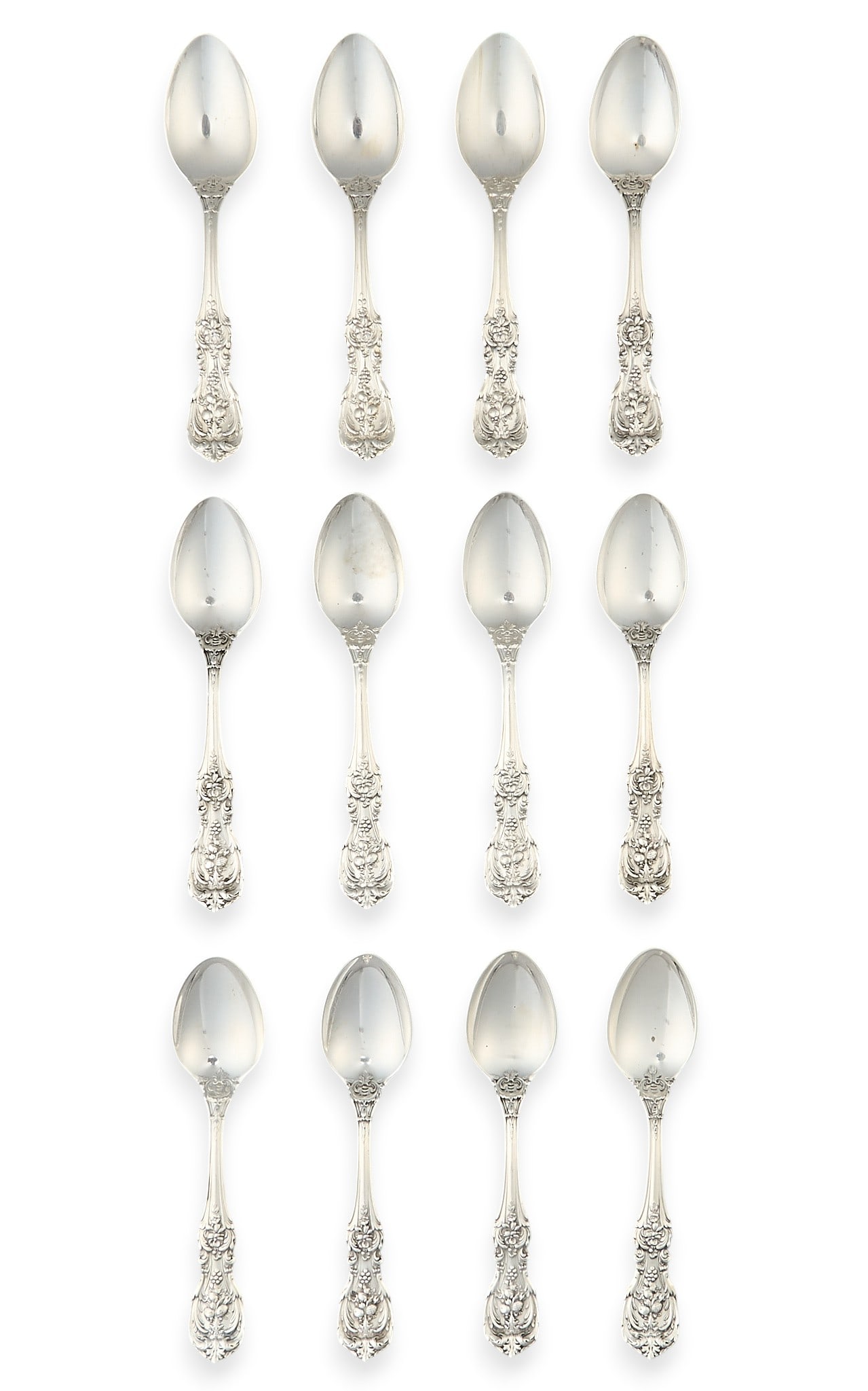 (12) "Francis I" by Reed & Barton Sterling Silver Demitasse Spoons (1 of 4)