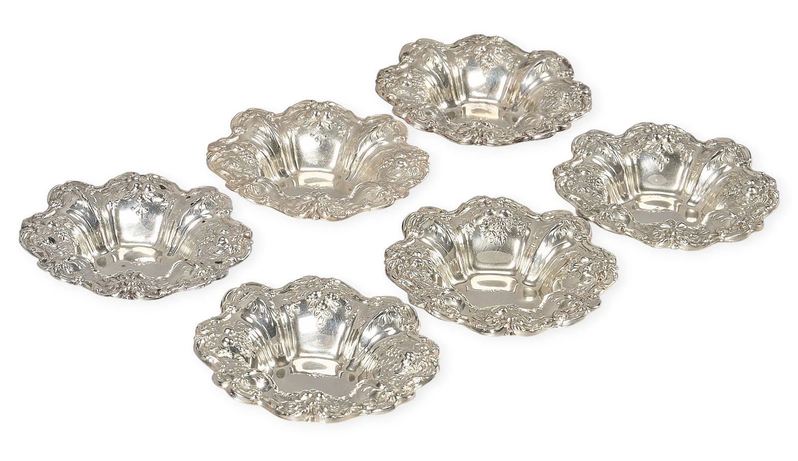 (6) "Francis I" by Reed & Barton Sterling Silver Nut Dishes (1 of 4)