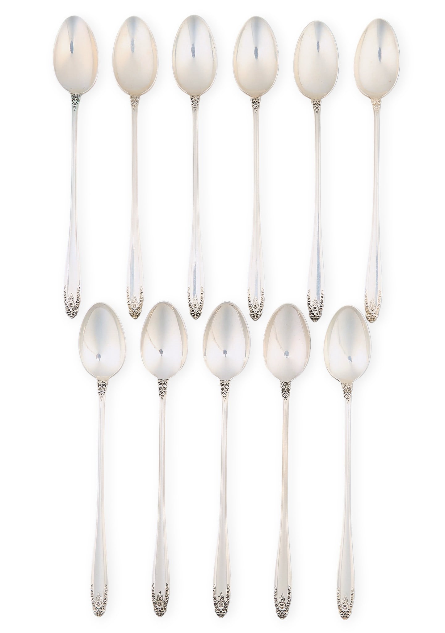 (11) "Prelude" by International Sterling Ice Cream Spoons (1 of 4)